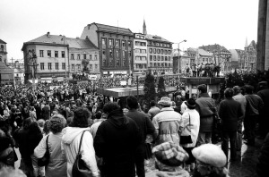Generální stávka 27. 11.1989 Ústí nad Labem (8)